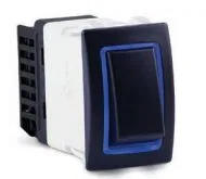 RK40620B – SIERRAMARINE Multi Purpose Switch, On-Off 12 Volt DC 20 Amp Rocker Switch Rectangular Blu - view 2